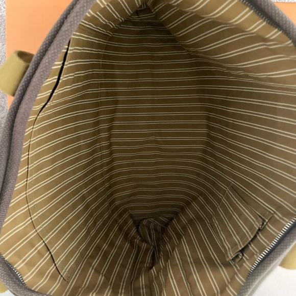 Louis Vuitton brown dark canvas fabric Antigua cabas GM France. - Picture 8 of 8